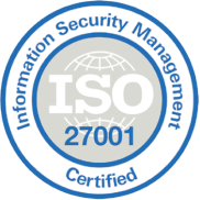 ISO 27001 Information Security Management Certified